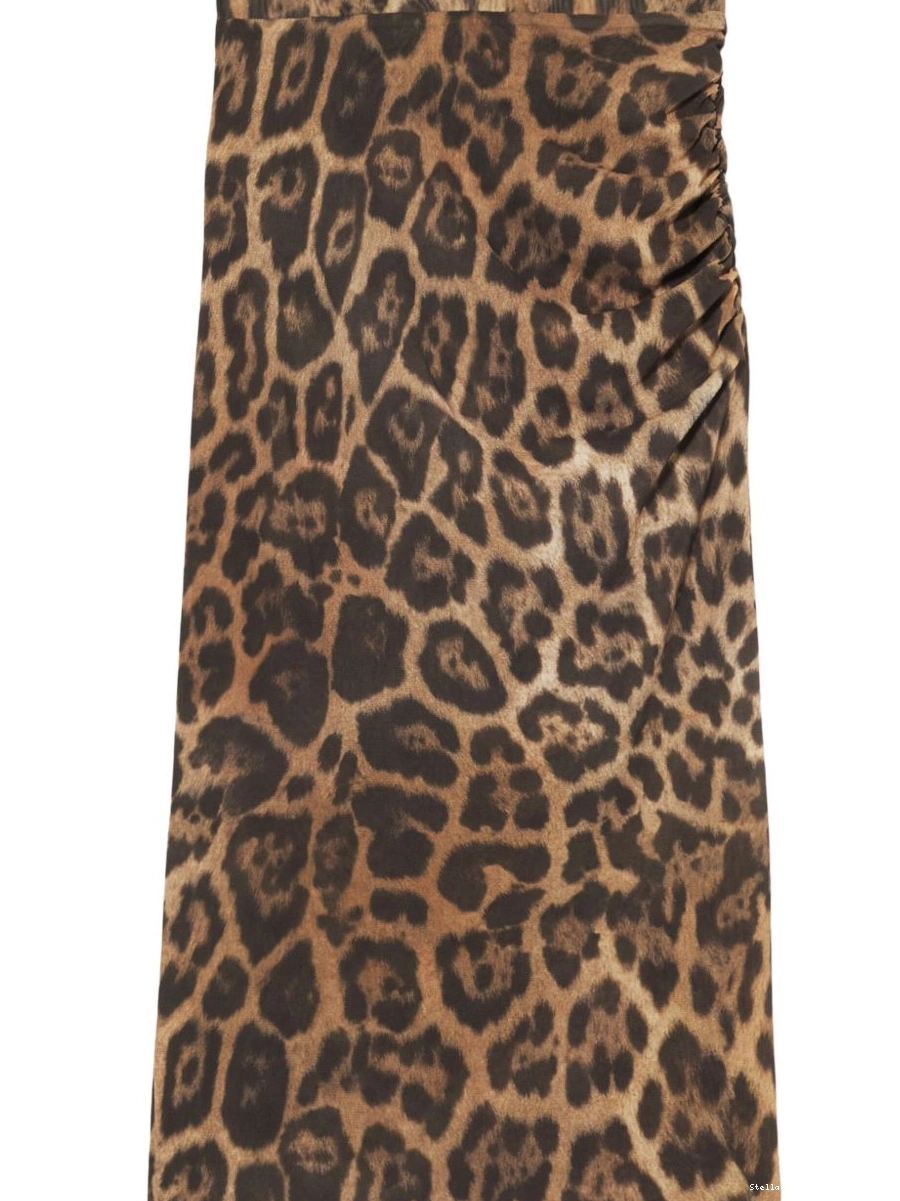 Cheap leopard mesh skirt Stella McCartney Women 0707